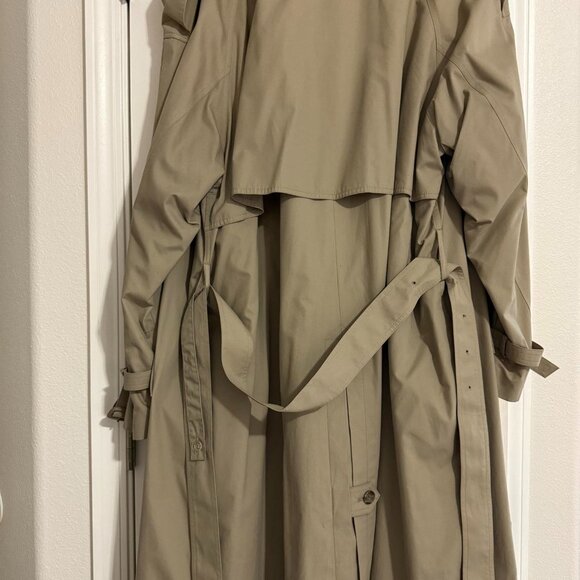 Perusal Taupe Trench Coat - Picture 1 of 5